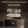 Arlmont & Co. Koby Concrete Propane Fire Pit Table & Reviews | Wayfair