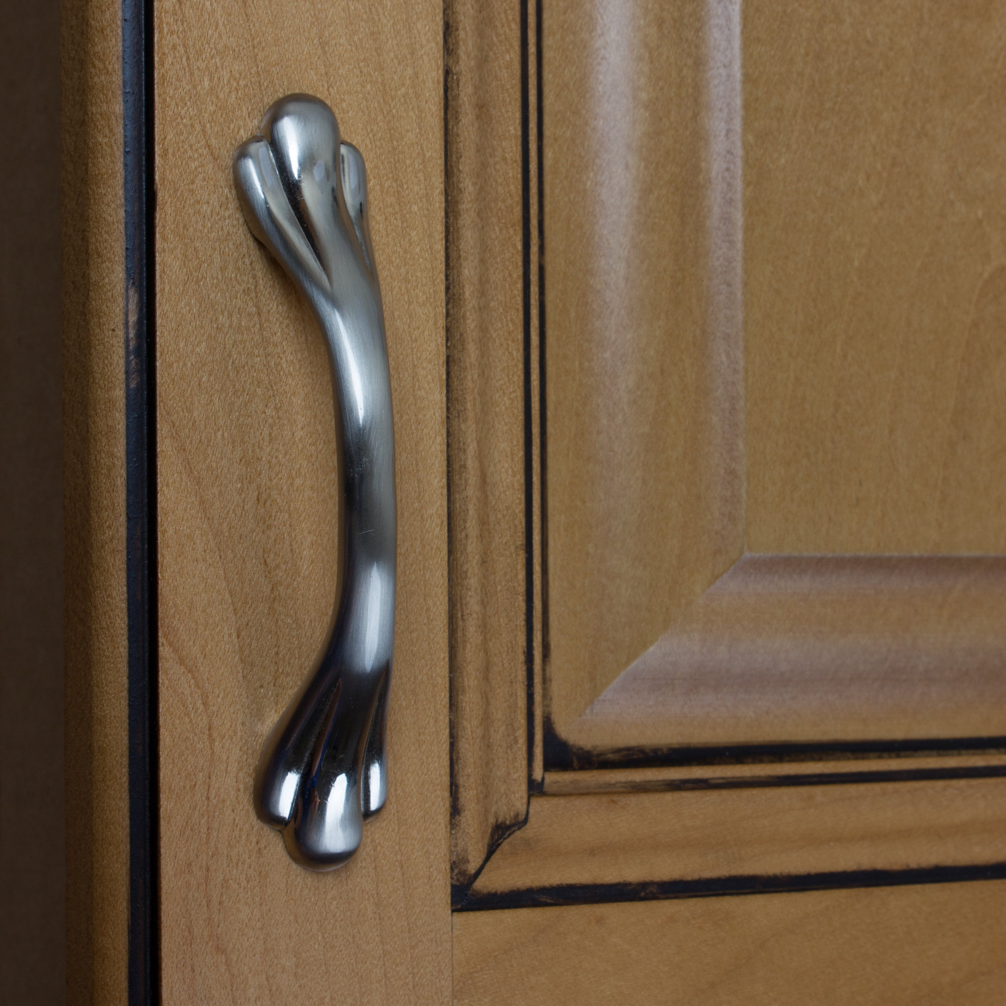 Classic 3" Center to Center Arch Pull, Satin Nickel