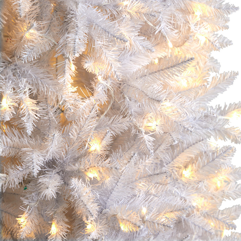 Lighted Artificial Christmas Tree, 9'