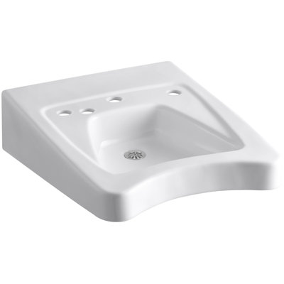Morningside Ceramic 20" Wall Mount Bathroom Sink