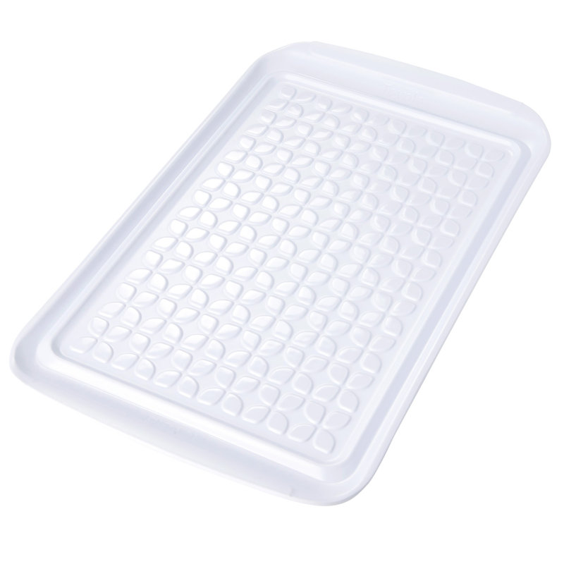 Ensemble de 2 plateaux de préparation et de service pour barbecue en mélamine 2 pièces