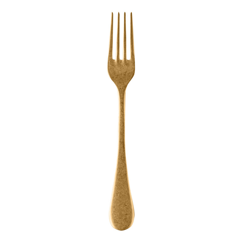 Vintage Table Fork - 48 Pieces, Oro