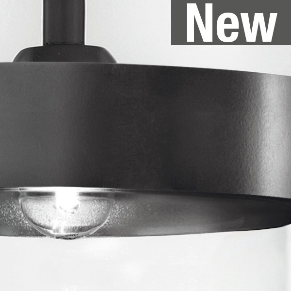 Futura 1 - Light Pendant, Black/Crystal, Matte Black, 88" H x 8" W x 8" D