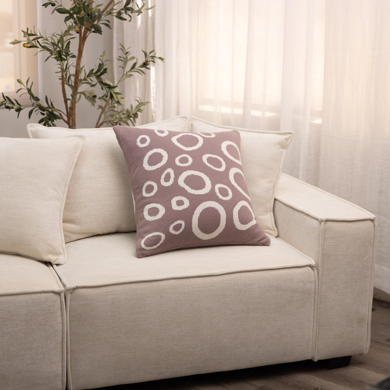 Gatlina Square Pillow Cover & Insert