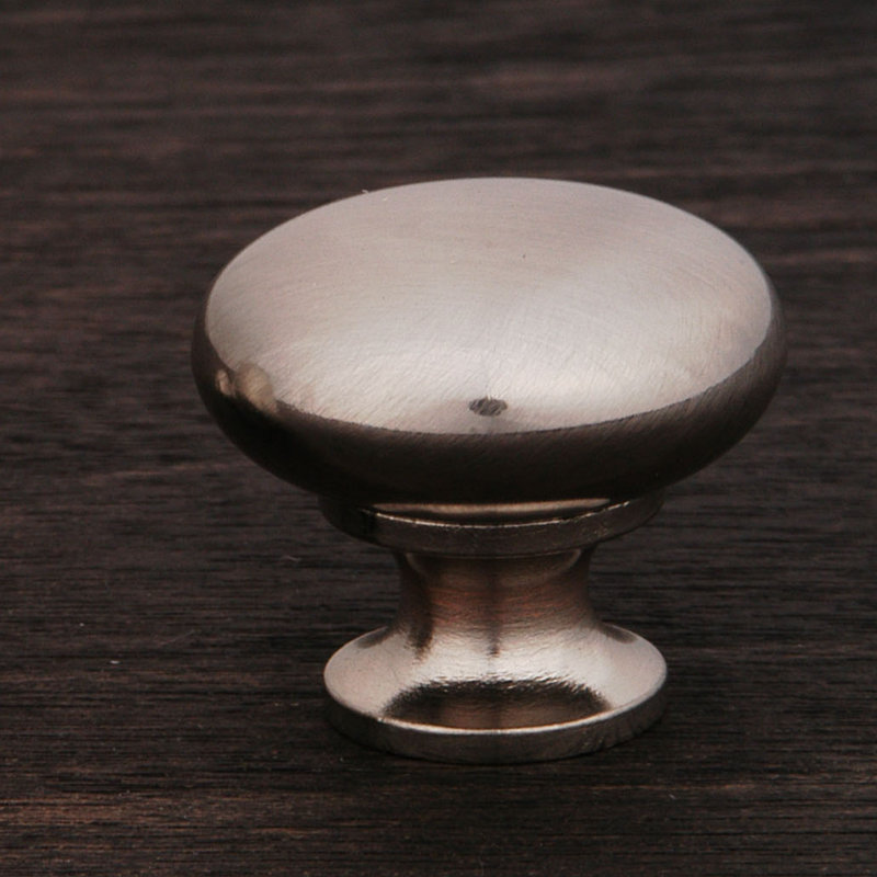 Poignée globe Globe CK Series, H 1,25 po x l 1,25 po x P 1,06 po, Nickel satiné