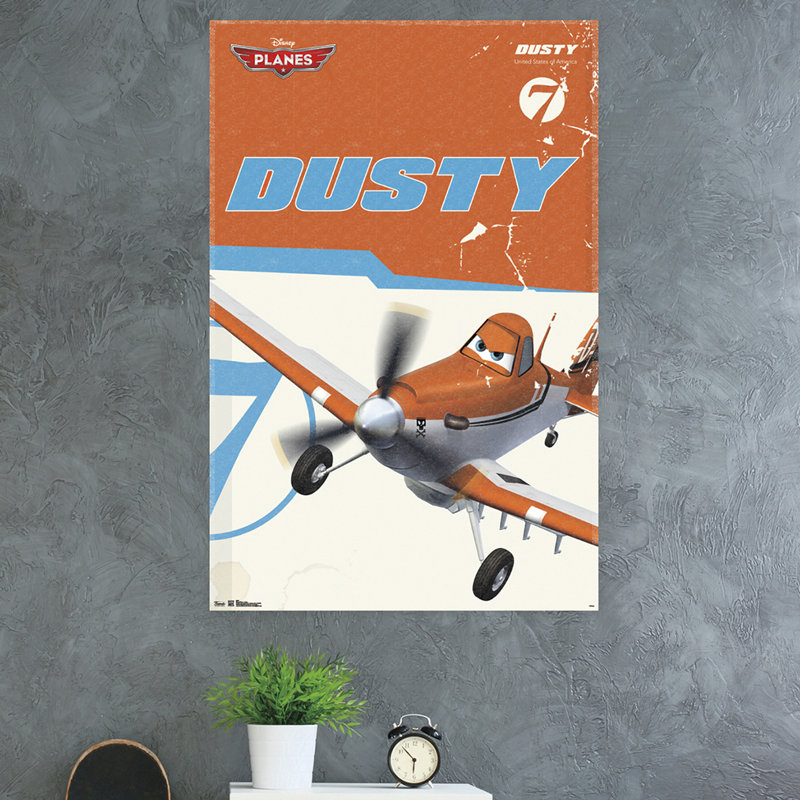 Studios disney, impression sur papier poussière