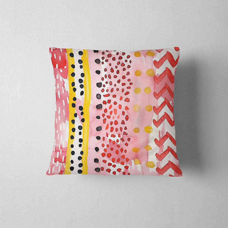 Housse de coussin Collage, H 20 po x l 20 po