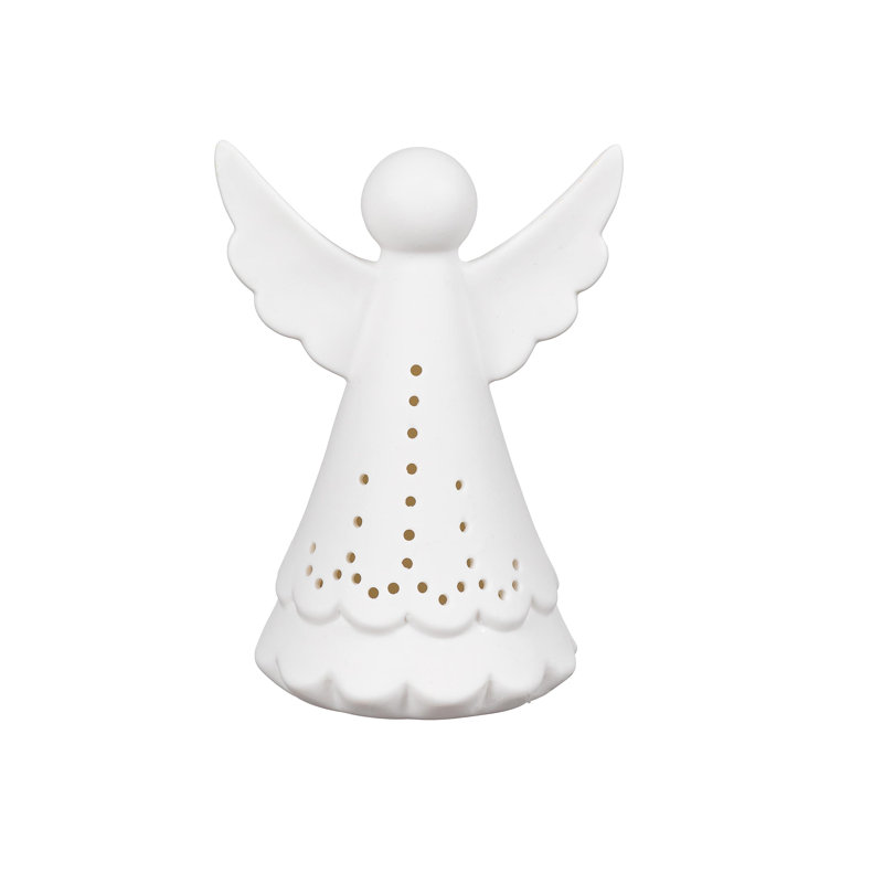 Décoration de table en céramique DEL Angels