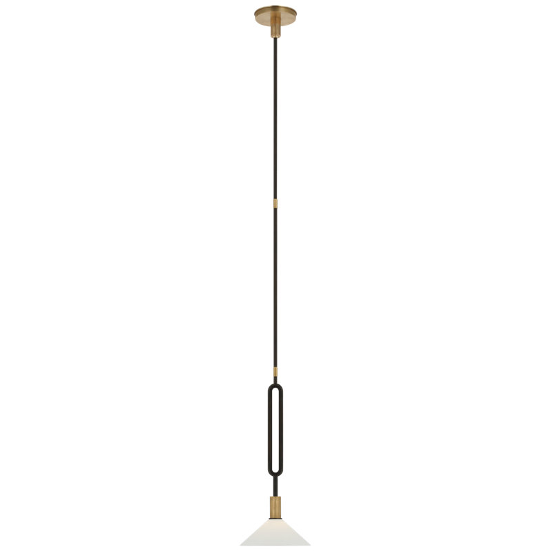 Argo 1 - Light Pendant, Warm Iron/Antique Brass
