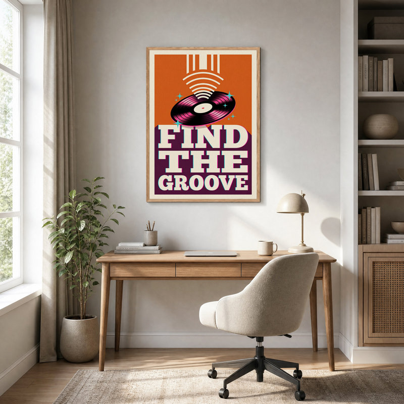 «Find The Groove», vinyle, H 24 po x l 18 po