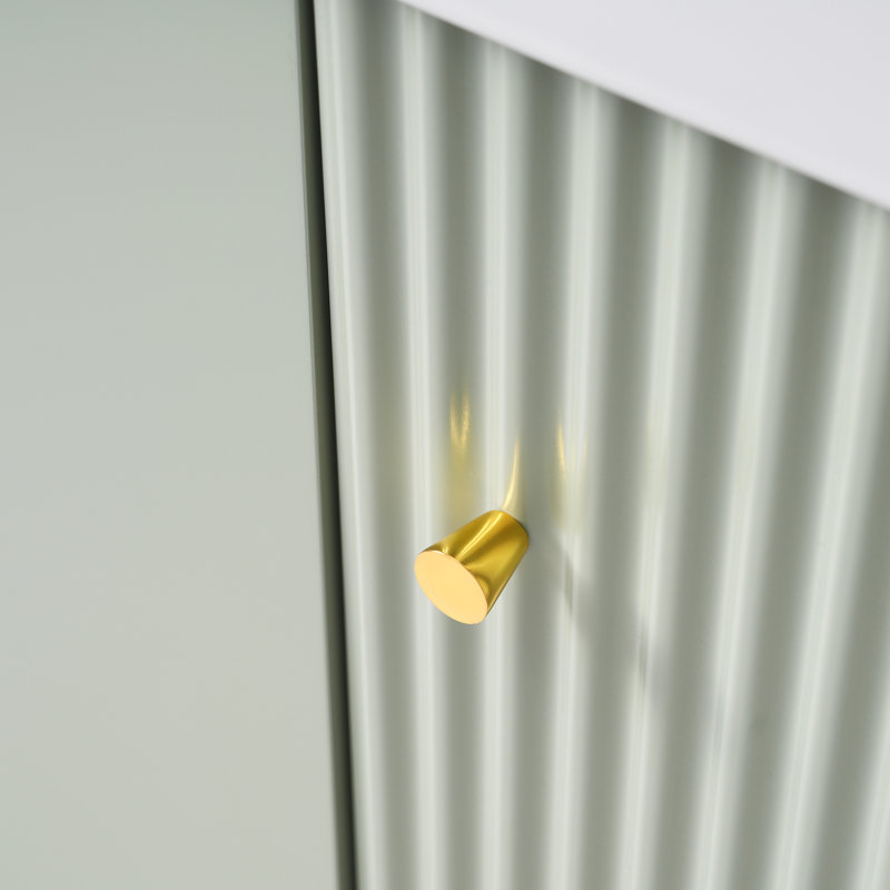 Meuble-lavabo 21,6 po avec comptoir en céramique, Vert