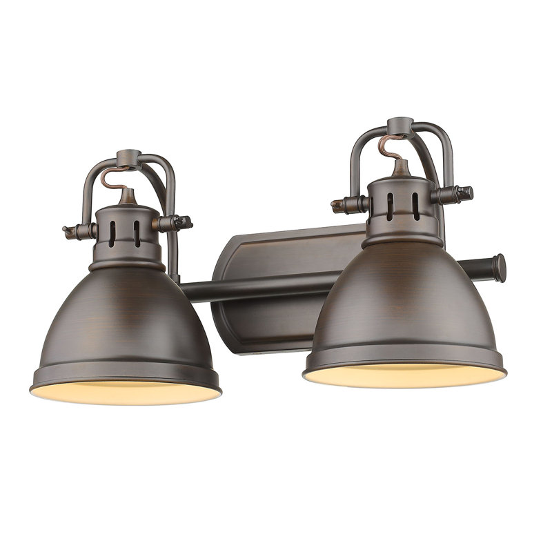 Lyndee 2 - Light Dimmable Vanity Light, Rubbed Bronze, Rubbed Bronze