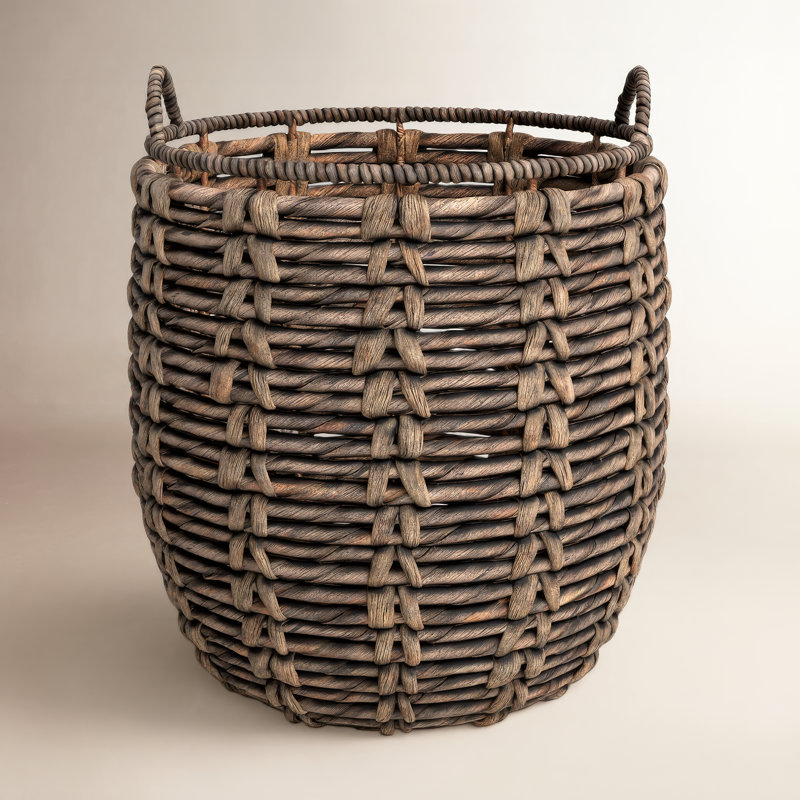 Joss & Main Kei Wicker Basket, Brown