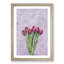 A Bunch of Pink Tulips - Picture Frame Painting Print-56739070-56739080