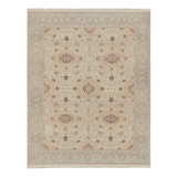 Rug & Kilim’S Sultanabad Rug In Beige-Brown With Floral Patterns