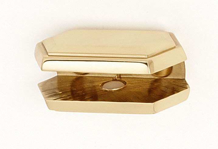 Nicole Shelf Brackets Only, Polished Brass
