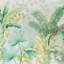 Ensemble de grands panneaux tropicaux