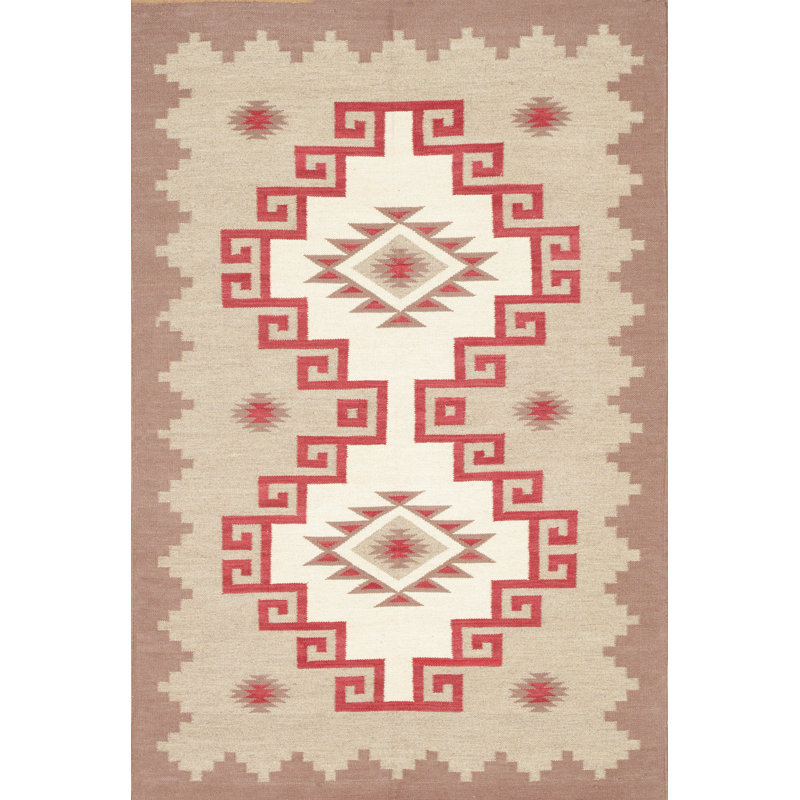 Tapis crème tissé à la main Tuscany, Crème