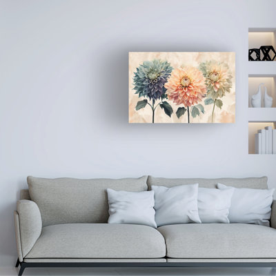 Bolog Tina Lavoie I Love Dahlias Canvas Art