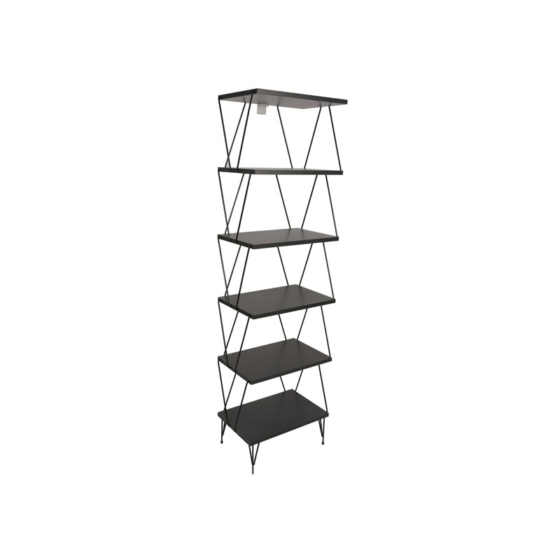 Marlicia Etagere Bookcase, Anthracite