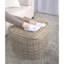 Pouf carré taupe et doré fait à la main, servant de coussin de sol ou de coussin, dimensions de 16 po, capacité de 200 lb, élément décoratif, rembourrage de perles fait à la main, idéal pour être utilisé taille de 16 po x 16 po x 16 po, limite de poids,