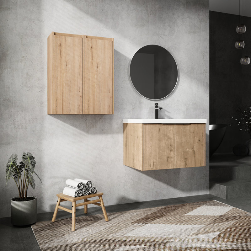 Meuble-lavabo 30 po avec lavabo et armoire d'appoint 30 po, 29"