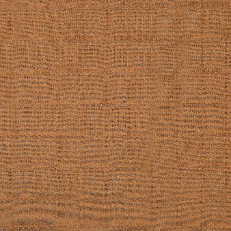 Burnt Sienna Organic Cotton Mini Crib Sheet