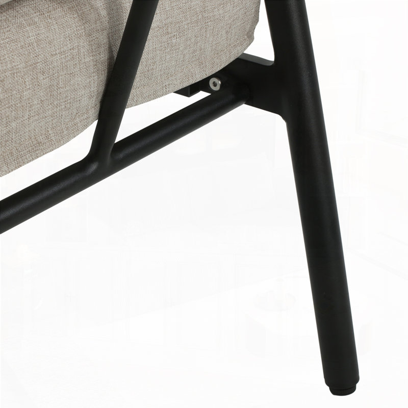 Fauteuils club d'extérieur avec coussins