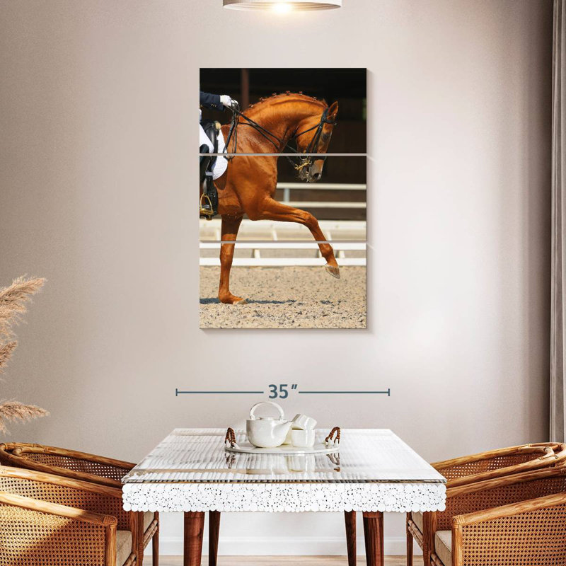 Sireci Sorrel Horse, 45" H x 28" W