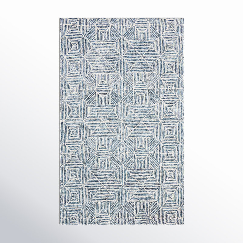 Linsly Geometric Indoor Rug, Rectangle 2' x 3'
