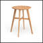 Table de bar ronde Mid-Century moderne - 42 po de hauteur avec pieds fuselés pour la cuisine, la salle à manger ou le bar maison-313276400