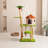 3 Tiers Cat Tree with Condons,Perch,Scratching Posts