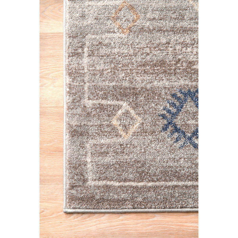 Guidry Geometric Indoor Rug, Rectangle 4' x 6'
