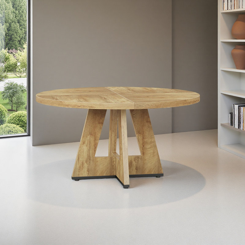 Modern Round Dining Table,Dinner Table,Home Kitchen Table(Only Dinner Table)