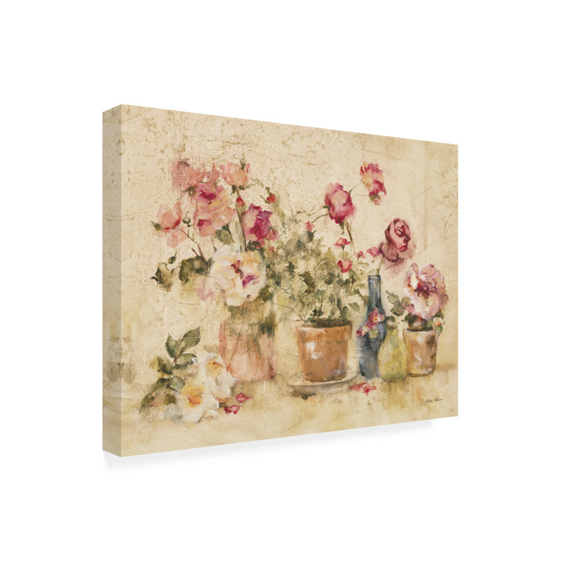 Art sur toile «ologi boli Cheri Blum Roses I », H 18 po x l 24 po