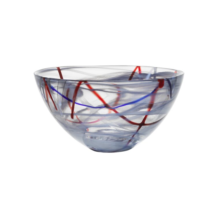 Contrast Glass Decorative Bowl 1
