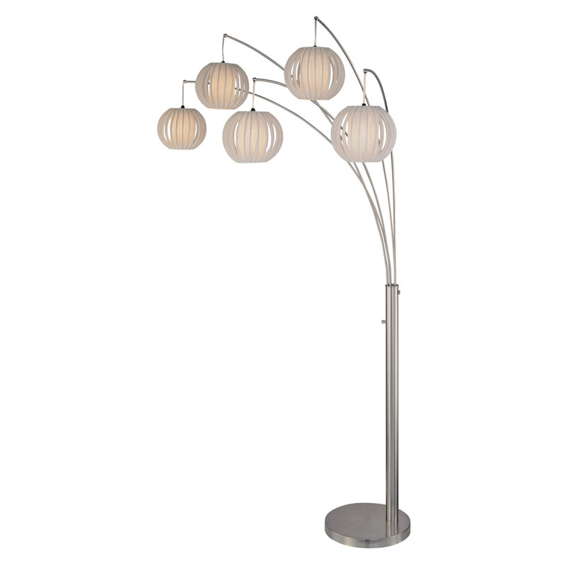 Lampe sur pied en arche 90" Lunt
