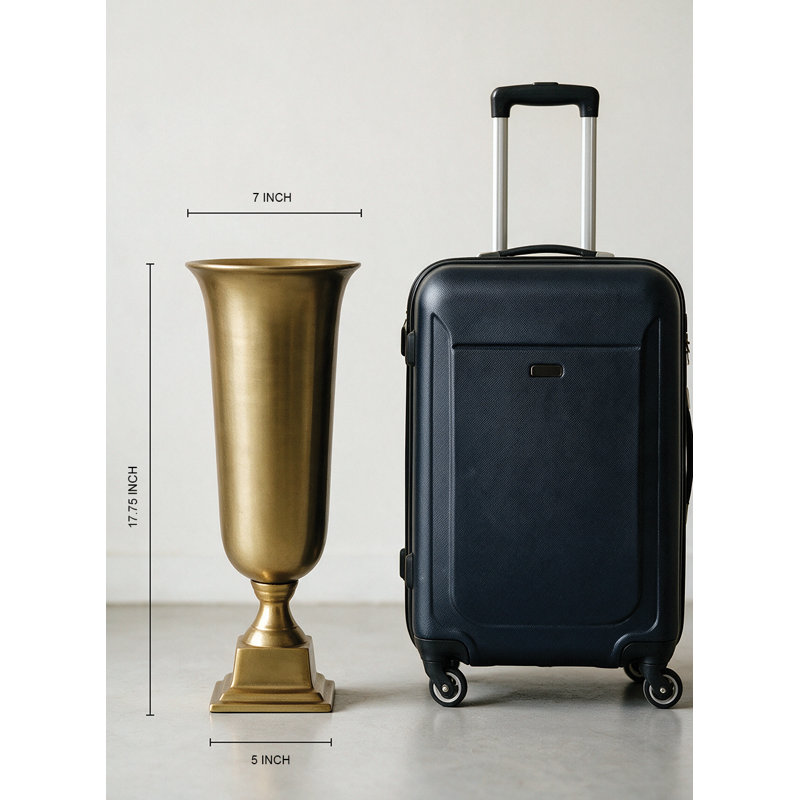 Vase en métal Valenza