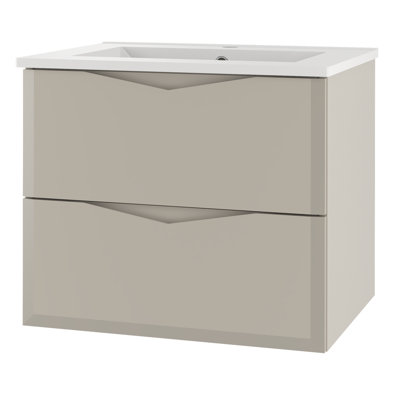 Areke 61 mm Wall Mounted Bathroom Vanity