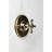 Kingston Brass Single-Handle Wall Mount Three-Way Diverter Valve with Trim Kit-39249429