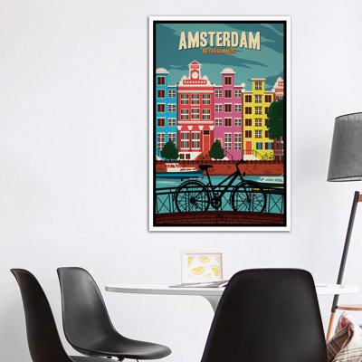 " Amsterdam " Graphic Art Print