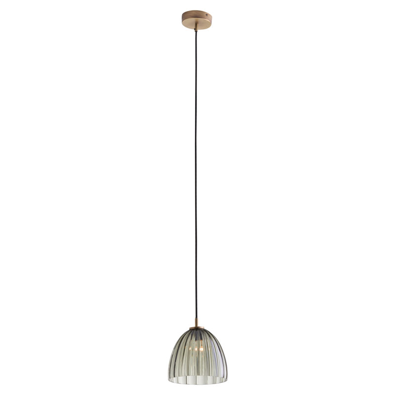 Caterina Triple Pendant - Blue Avio, Smoke