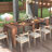 Multifunctional extendable console table-68022795-86776080