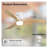52 Inch Flush Mount Solid Wood Ceiling Fan with 18W Dimmable LED Light, Remote Control Reversible DC Motor