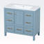 Meuble-lavabo 36 po avec lavabo en résine-12621955