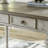Retro Gray Rectangular Solid Wood Writing Desk-1738037827