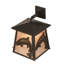 Rustic Lodge 1 - Light Outdoor Wall Lantern