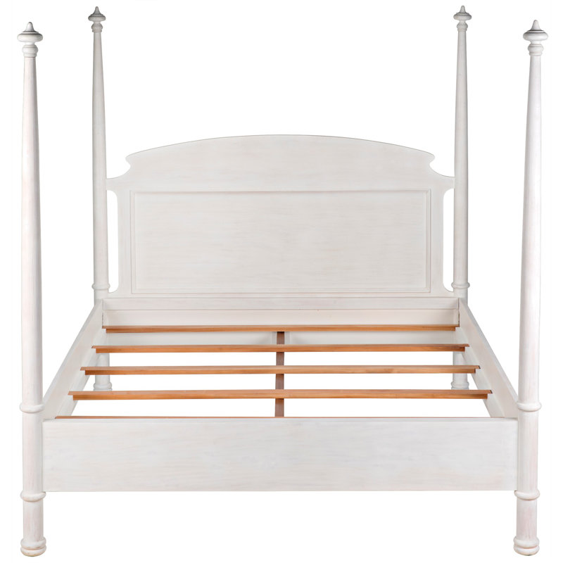 New Douglas Bed, White Washed, Eastern King
