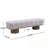 Upholstered Bench with sturdy legs-1215062924