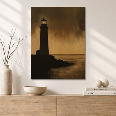 Ambroisine II - Décoration murale en bois paysage marin